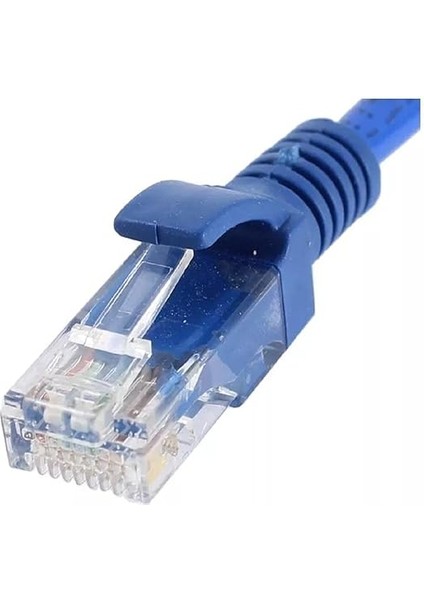 4219 Cat6 Ethernet Patch Internet Kablosu 40 Metre, Mavi fiyatları