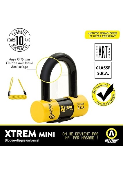 Block Dısc Xtrem Mını Class Sra + Recall Cord Black fiyatları
