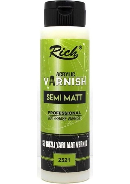 Subazlı Yarımat Vernik 500 cc