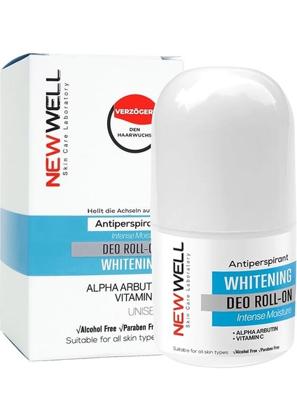 Well Tüy Çıkışını Geciktirici Ter Önleyici Beyazlatıcı Roll-On 50 ml