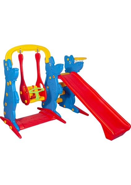 Çocuk Kaydıraklı Salıncak – Anaokulu & Ev İçin Oyun Parkı Seti fiyatları