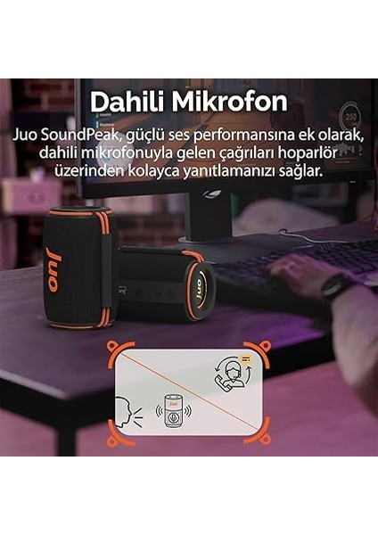 Soundpeak Flex 10W Rgb Bluetooth Hoparlör Kablosuz Taşınabilir Speaker indirimleri