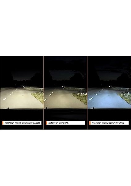 D3S Xenarc Nıght Breaker Laser Xenon Far AMPULÜ,%220 Daha Fazla Görüş, 250 Metre Görüş Mesafesi, 3 Yıl Garanti, 2'li Paket fırsatları