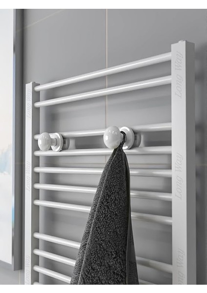 Radyatör Askısı, Banyo Askısı, Bornoz Askısı, Kolay Kurulum, Havlu Kıyafet Askısı, Banyo Kurutmalık (Beyaz) modelleri
