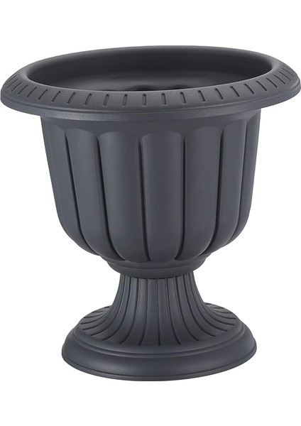 N003 Nergis Saksı 58,9cm, 47 Litre Dış Mekan Saksı Antrasit