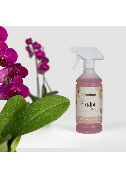 Hobitar Orkide Besini Vitamini 500 ml -%100 Doğal, Çiçeklendirici ve Köklendirici Formül