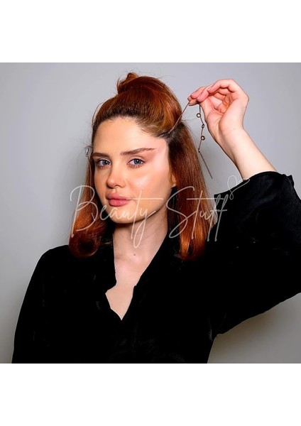 ‘em Up Yüz ve Göz Germe Bantları 10 Adet - Kahverengi Lastikli (Made In Usa) (Kahverengi)