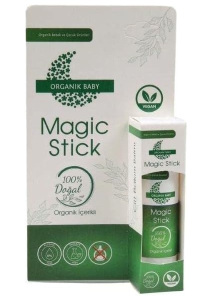 Baby Anlık Yatıştırıcı Magic Stick Doğal Stick Cilt Bakım Balmı