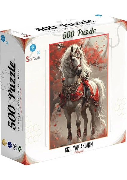 Craft Kızıl Yaprakların Efsanesi 500 Parça Puzzle