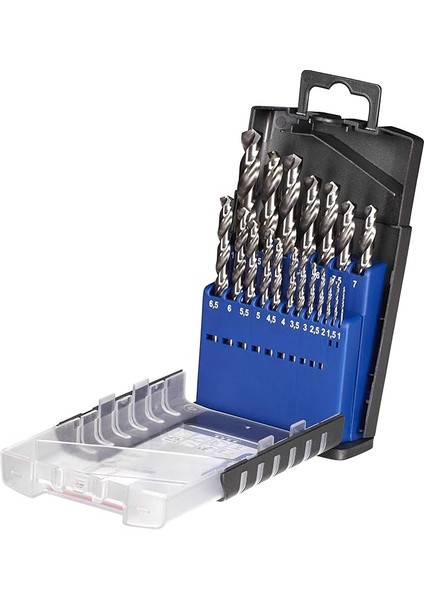 Metal Matkap Uç Seti 19 Parça 1-10 mm - 49205920