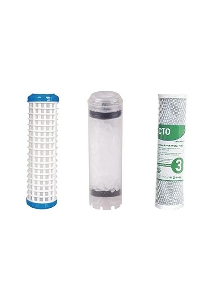 Bina Girişi Su Arıtma 3 Lü Filtre Seti - Daire Girişi Su Filtresi modelleri