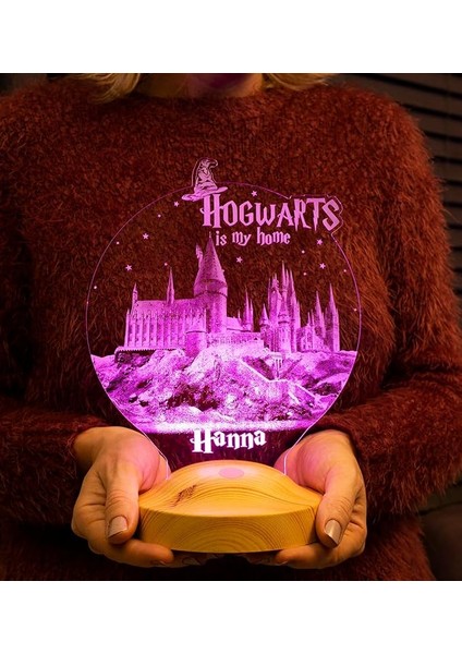 Potter Hogwarts Gece Lambası, Harry Potter Hayranlarına Hediye LED Lamba fırsatları