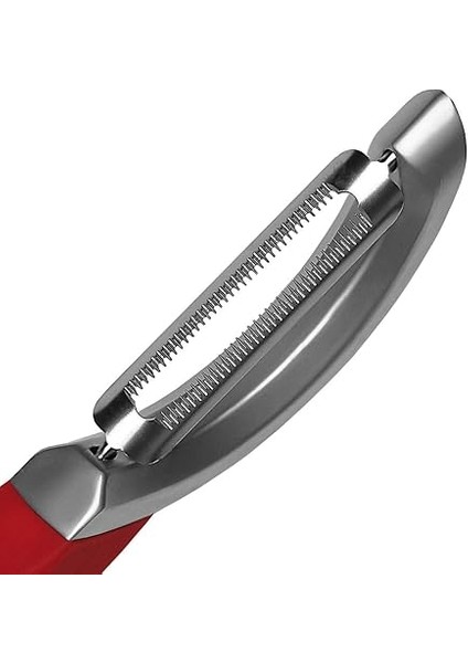Profesyonel Soyucu, Dişli Çift Bıçaklı Paslanmaz Çelik, Sağ Elini Kullananlar ve Solaklar Için fiyatları