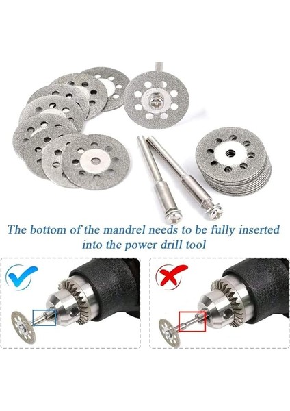 Gravür Makinesi Için Turbo Elmas Mini Daire Testere Bıçak Takımı Cam Metal Mermer Ahşap Kesme Diski fırsatları