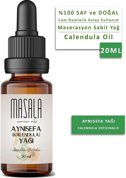 Aynısefa - Kalendula Yağı 20 Ml. (Calendula Oil) fiyatları