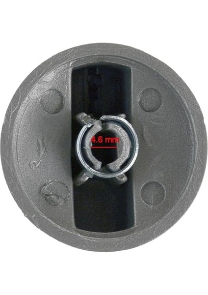 Bosch ve Siemens ile Uyumlu Ocak Fırın Düğmesi, 4'lü Set, Gri modelleri