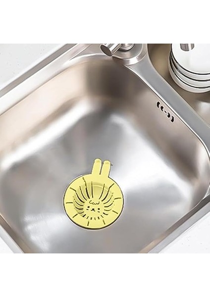 2 Adet Mutfak Evyesi Süzgeci Mix Renk, Mutfak Lavabo Dreneaj Tahliye Süzgeci, Kolay Temizlenen Lavabo Tahliye Filtre Sepeti, Lavabo Gider Koruyucu modelleri