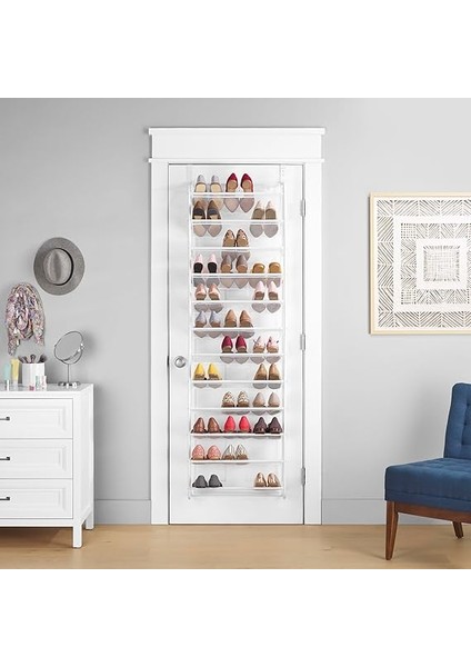 36 Çift Kapı Ayakkabı Düzenleyici, Beyaz modelleri