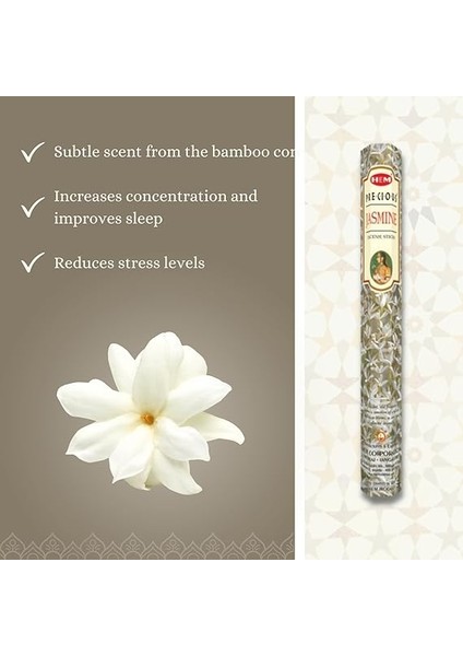 Tütsü Yasemin Kokulu 20 Çubuk Tütsü - Jasmine fırsatları