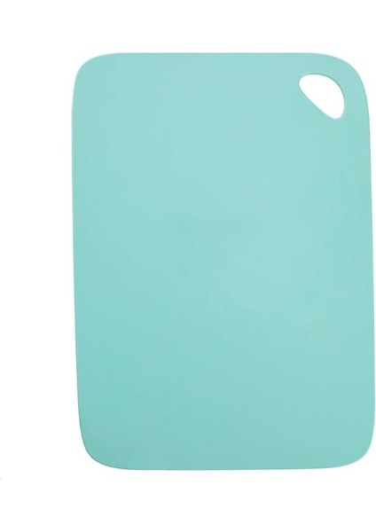 Büyük Kesim Matı, Esnek Sebze Salata Kesme Panosu Tezgah Üstü Bükülebilir Doğrama Tahtası (Su Yeşili)