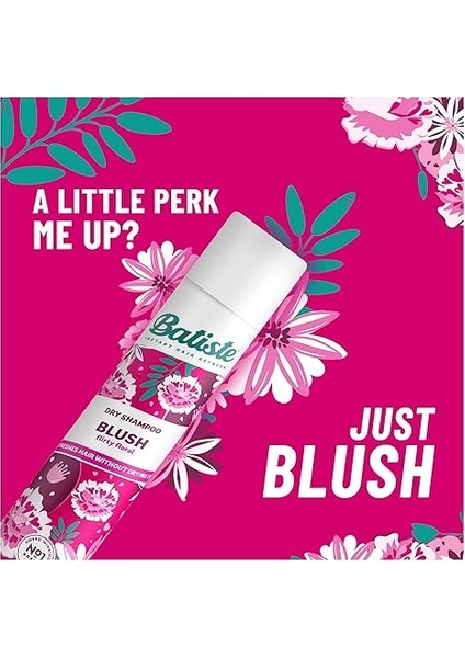 Kuru Şampuan Allık 200ML, Çiçek ve Seksi Kokulu, Yıkama Arasında Saçları Yenilemek Için Durulama Spreyi Içermeyen (Ambalaj Değişebilir) indirimleri