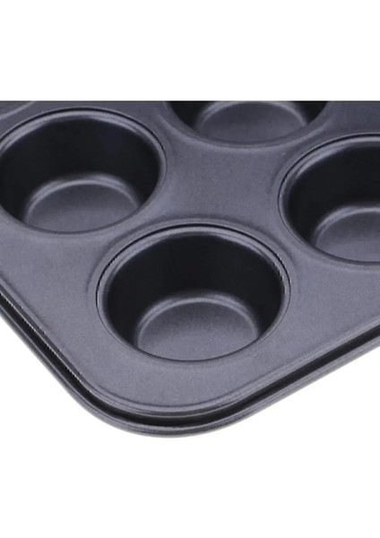 Yanmaz Yapışmaz Muffin Kalıbı, 12'li Set fiyatları