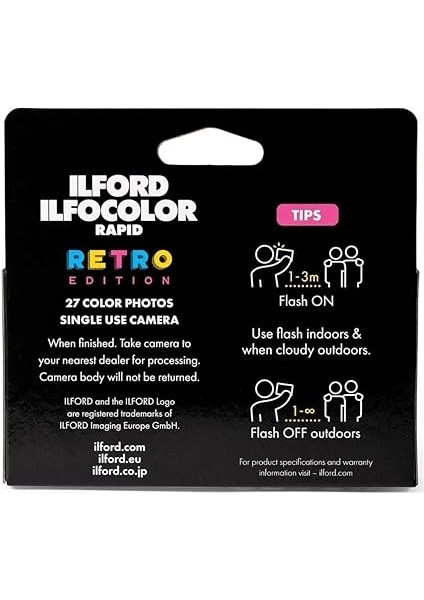 Ilfocolor Rapid Retro Siyah 27 Çekim fırsatları