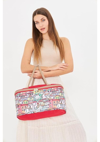 22 Litre Piknik/kamp Çantası Sepeti. Termal Termos Çanta (Sıcak-Soğuk Koruma Sağlar) Sofia