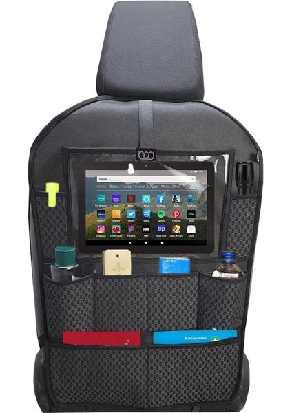 Armada Serisi Oto Koltuk Arkası Düzenleyici Organizer Dokuma Siyah