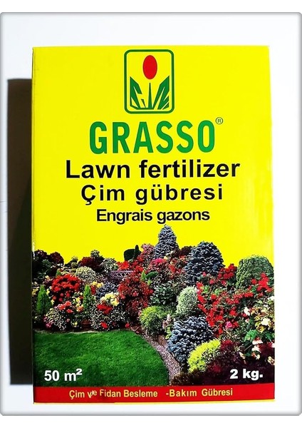Tohumculuk Gübresi (Grasso)-2 kg (50 M²)