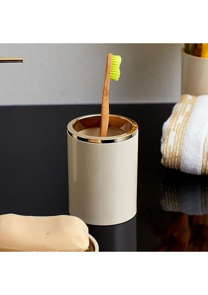 P.nova, Lenox Diş Fırçalık Beyaz-Altın Renk fiyatları