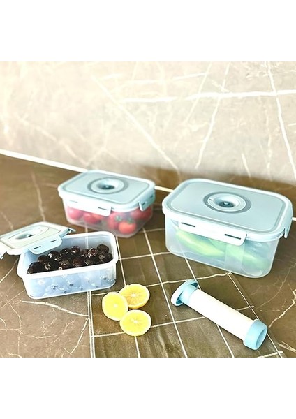 Taze Ürün Saklama Kabı 3'lü Set modelleri