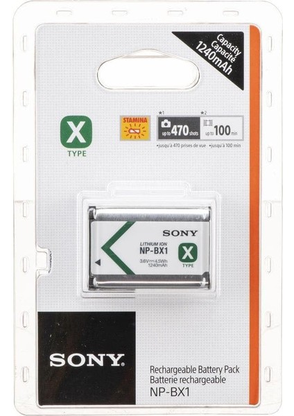 Np-Bx1 Batarya (Sony Eurasia Garantili)