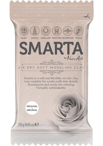 Hava ile Kuruyan Yumuşak Model Hamuru 250GR Orıgınal 02