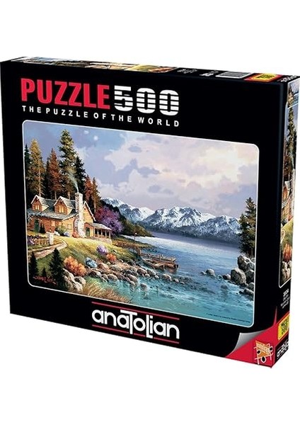 Puzzle - Dağ Evi / 500 Parça, #3534 fiyatları