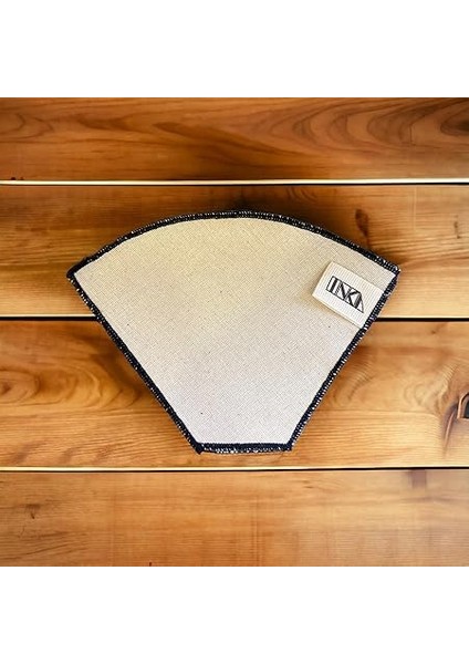 Kumaş Organik Kahve Filtresi | 3 Adet No:2 |%100 Pamuk Ham Bez Kahve Filtresi Khvfltrs-01 modelleri