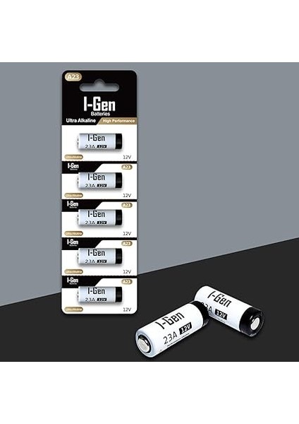 23A Pil 5'li Paket 12V MN21 (A23 / 23A / V23GA / LRV08 / 8LR932) indirimleri