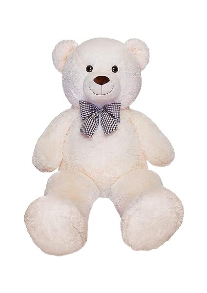 cm Rengarenk Papyonlu Peluş Ayıcık -% 100 Yerli Beyaz modelleri