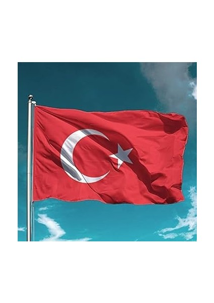 Türk Bayrağı 100X150 cm Alpaka Kumaş (5) fiyatları