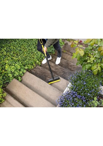 Elle Çalışan Yüzey Temizleyici Ps 30 Güçlü Fırça (Tüm Kärcher K 2 Ila K 7 Yüksek Basınçlı Temizleyiciler ile Uyumlu), 3 Yüksek Basınçlı Başlık, Entegre Çekme Ağzı, 360 Derece Fırça Başlığı, fırsatları