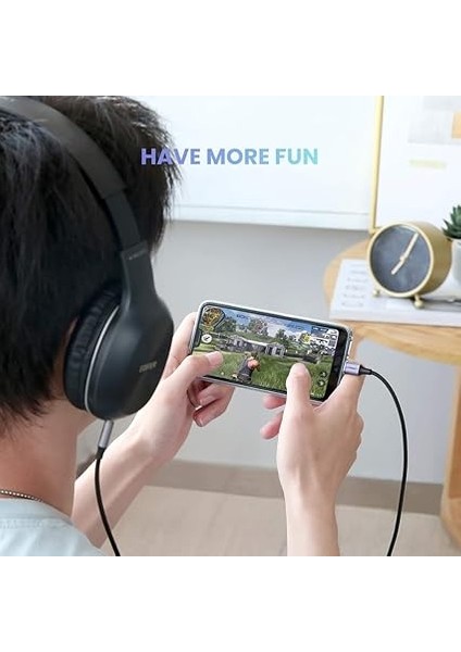 USB Type-C 3.5mm Aux Ses Kablosu, Gümüş indirimleri