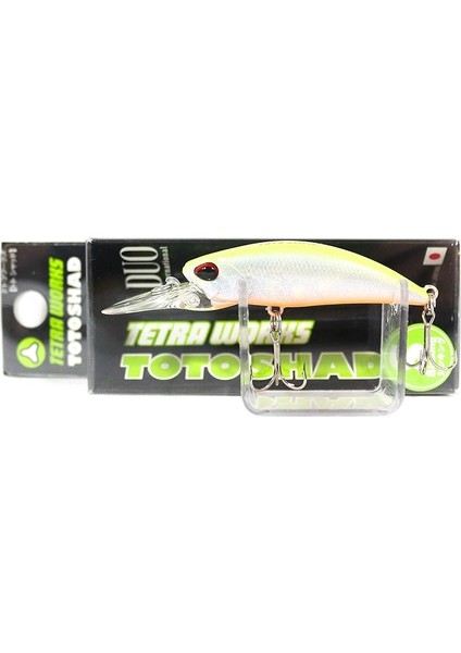 Tetra Works Toto Shad 48S CCC0390 Ghost Pearl Chart