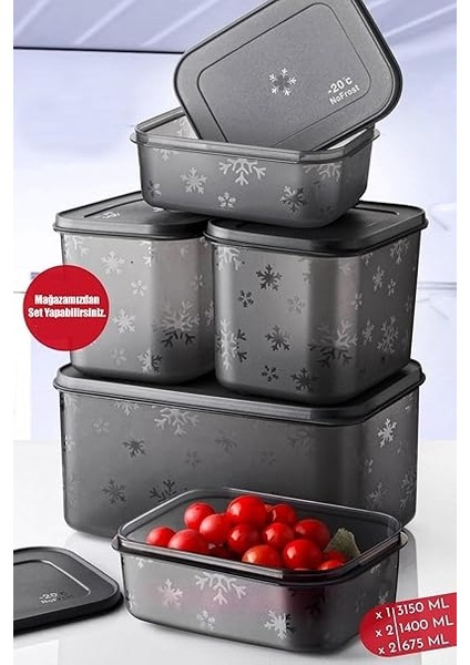 No Frost Silikon Yumuşak Kapalı Saklama Kabı Dondurucu ve Buzluk Saklama Kabı 1400ML, Kapaklı No Frost Saklama Kabı 1400ML, Derin Dondurucu Saklama Kabı 1400ML fırsatları