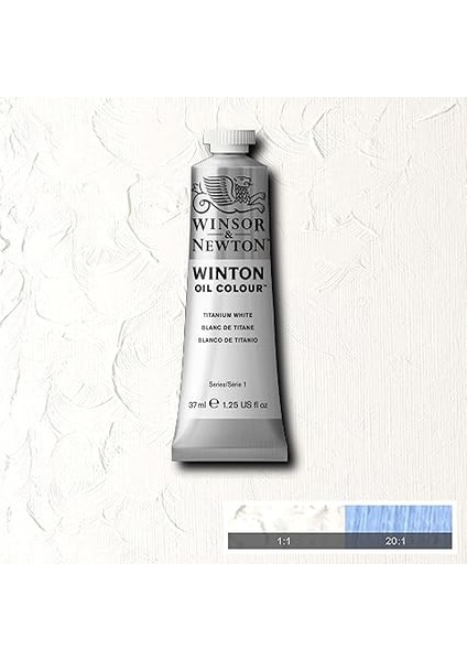& Newton Winton Yağlı Boya Titanyum Beyaz 37 ml Tüp, Eşit Tutarlılık, Solmayan, Yüksek Kapatma Gücü, Renk Pigmentleri Bakımından Zengin fiyatları
