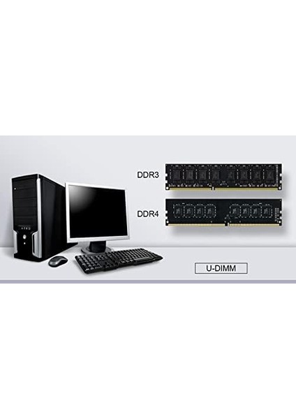 Elite Ddr4 32GB Tekli (1 x 32GB) 3200MHZ (PC4-25600) CL22 Tamponsuz Ecc Olmayan 1.2V Udımm 288 Pin Pc Bilgisayar Masaüstü Bellek Modülü Ram Yükseltme - TED432G3200C2201 modelleri