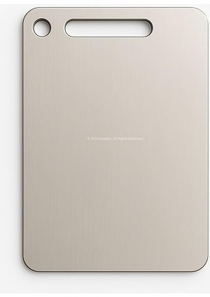 Paslanmaz Çelik Kesim Panosu, Metal Kesme Tahtası, 304 Kalite Çelik, Hijyenik ve Dayanıklı, 34 x 24 Cm, Bıçak Dostu Tasarım, Kolay Temizlenebilir, Mutfak ve Profesyonel Kullanım Için Ideal