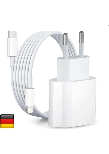 Woyax iPad 7./8./9. Nesil Şarj Aleti/cihazı Seti 20W Lightning