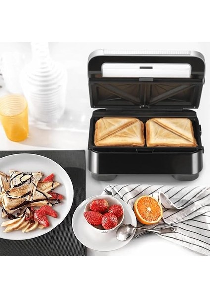 Snack Maker 5 SM5038 Sandviç, Waffle ve Tost Makinesi Silver modelleri