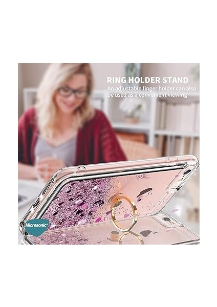 Tecno Pova Neo 2 Için Kılıf Glitter Liquid Holder Gold [pova Neo 2 ile Uyumlu Kılıf - Gold] modelleri