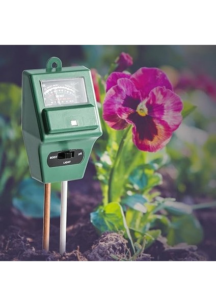 Toprak Ph Ölçer, Nem/güneş Işığı ve Ph Testi Için Dijital 3'ü 1 Arada Toprak Test Kiti, Ev ve Bahçe, Bitkiler, Çimen, Çiftlik, Bitki ve Bahçe Aletleri, Iç Mekan/dış Mekan Kullanımı Için Prob modelleri
